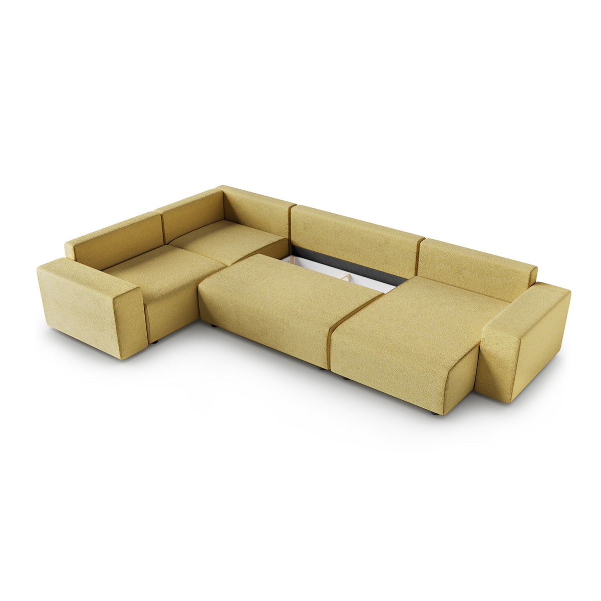 Petits-Meubles_Canapé_en_U_5_places_angle_gauche_convertible_avec_coffre_Lorenzo_Jaune_3