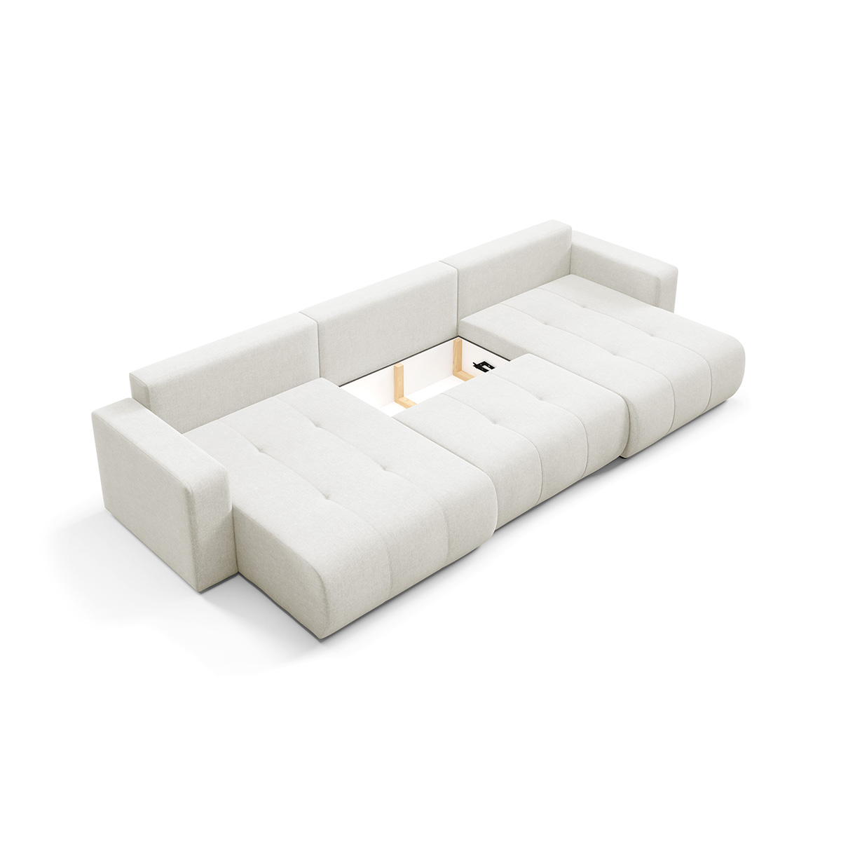Petits-Meubles_Canapé_en_U_5_places_convertible_avec_coffre_Giulia_Blanc_cassé_6
