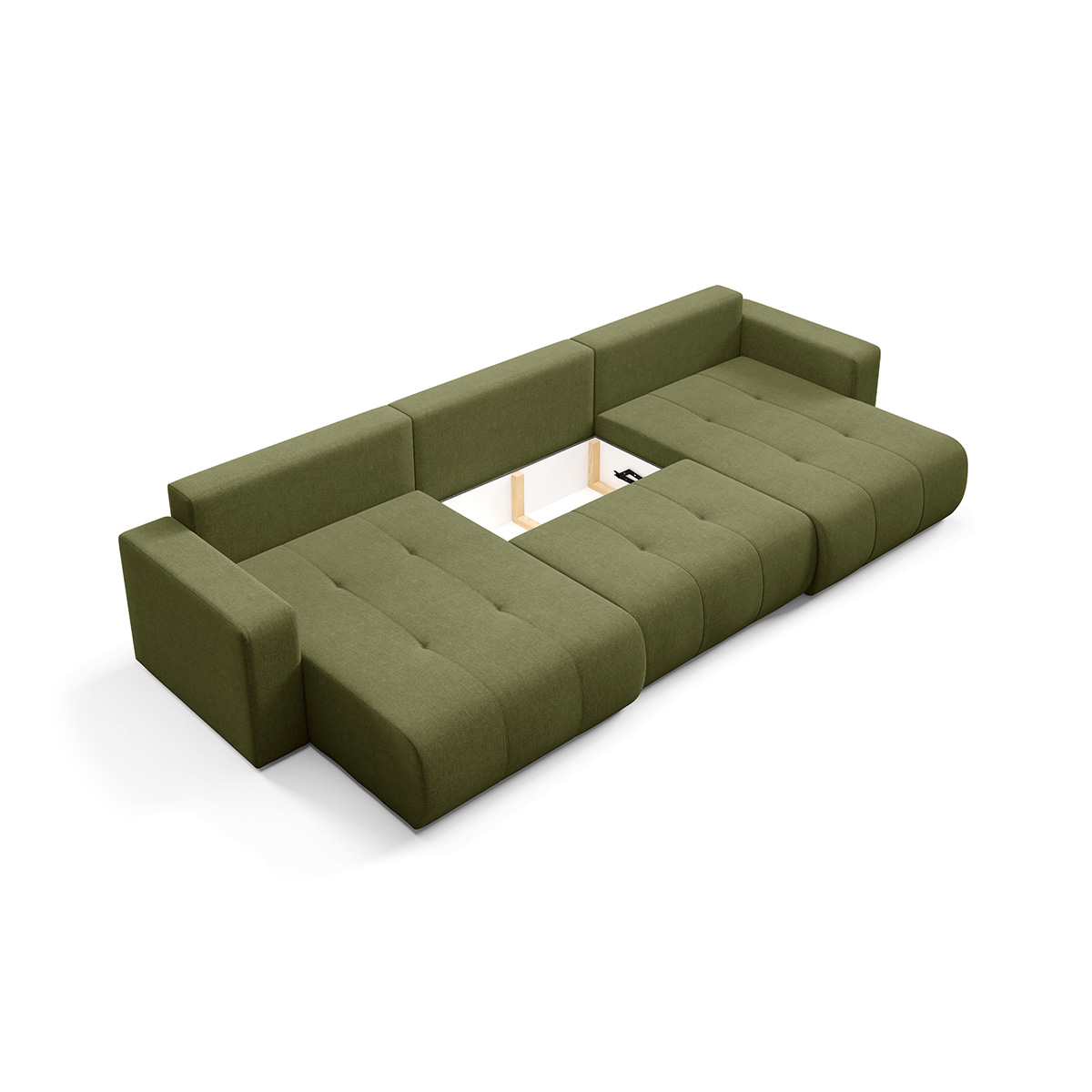 Petits-Meubles_Canapé_en_U_5_places_convertible_avec_coffre_Giulia_Vert_6