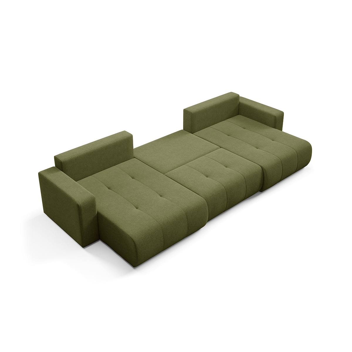 Petits-Meubles_Canapé_en_U_5_places_convertible_avec_coffre_Giulia_Vert_7