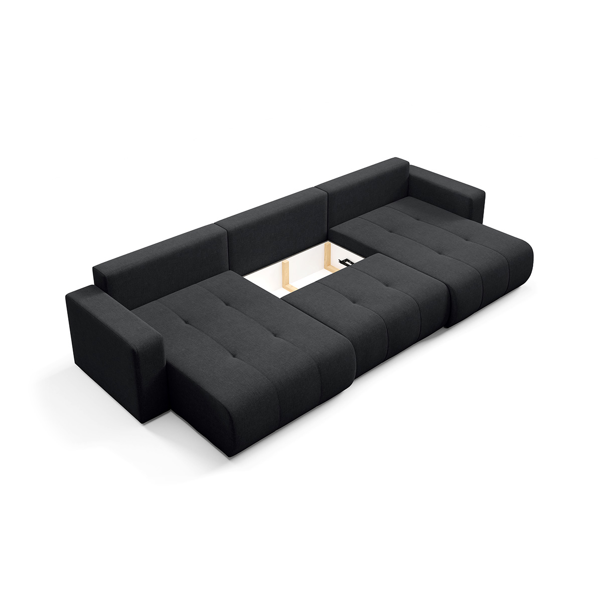 Petits-Meubles_Canapé_en_U_5_places_convertible_avec_coffre_Giulia_Noir_6