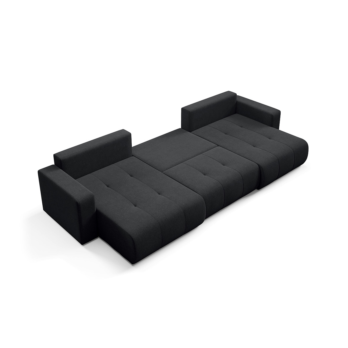 Petits-Meubles_Canapé_en_U_5_places_convertible_avec_coffre_Giulia_Noir_7