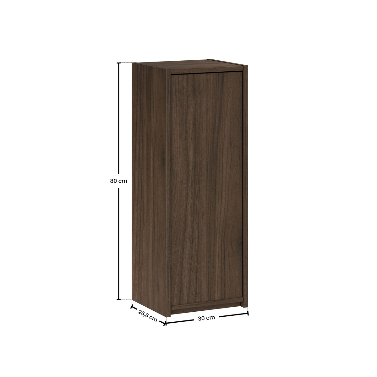 Cmd_Edme_bois_fonce_demi_colonne_murale_dimensions