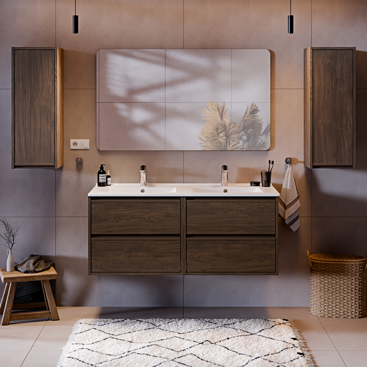Cmd_Edme_bois_fonce_ensemble_meuble_double_vasque_encastree_120cm_colonne_3