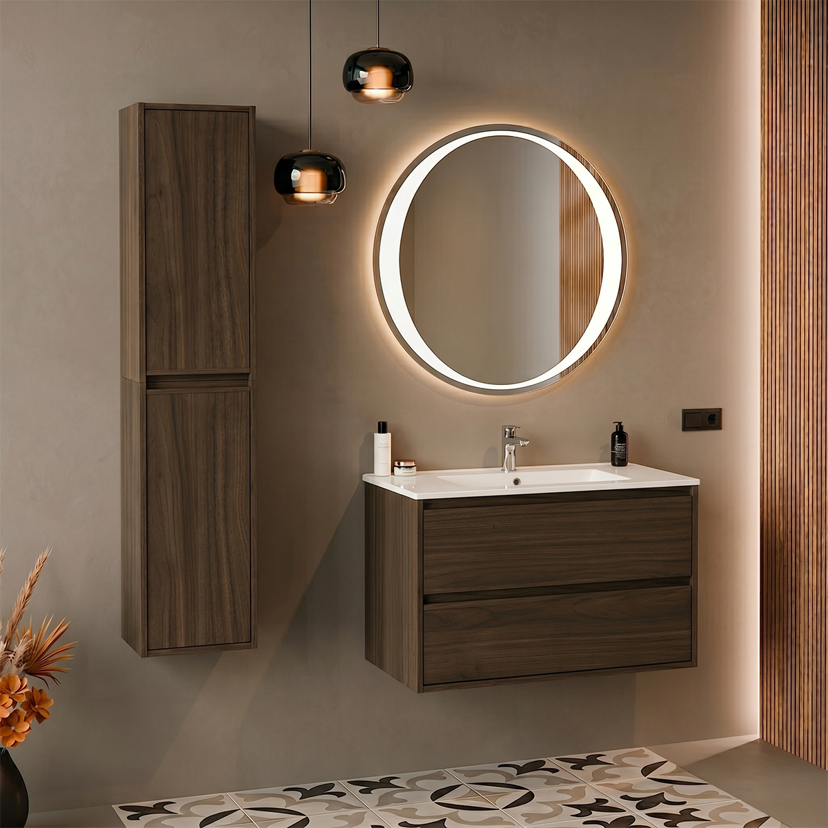 Cmd_Edme_bois_fonce_ensemble_meuble_sous_vasque_encastree_80cm_colonne