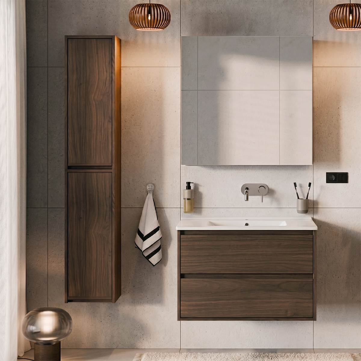 Cmd_Edme_bois_fonce_ensemble_meuble_simple_vasque_encastree_80cm_colonne