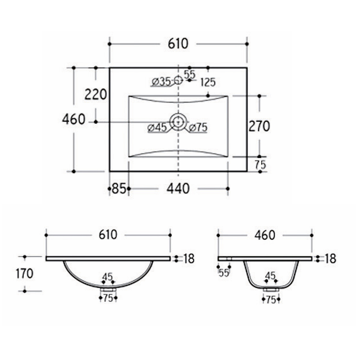 Cmd_Edme_vasque_encastree_lava_60cm_dimensions