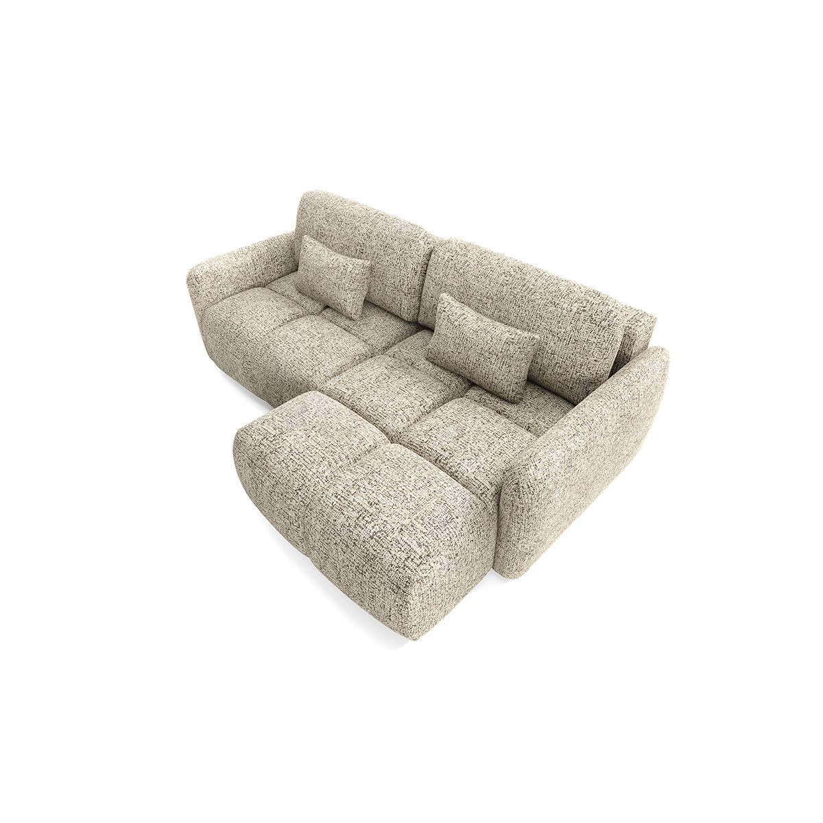 Petits-Meubles_Canapé_dangle_réversible_convertible_Vittoria_Beige_chiné_4