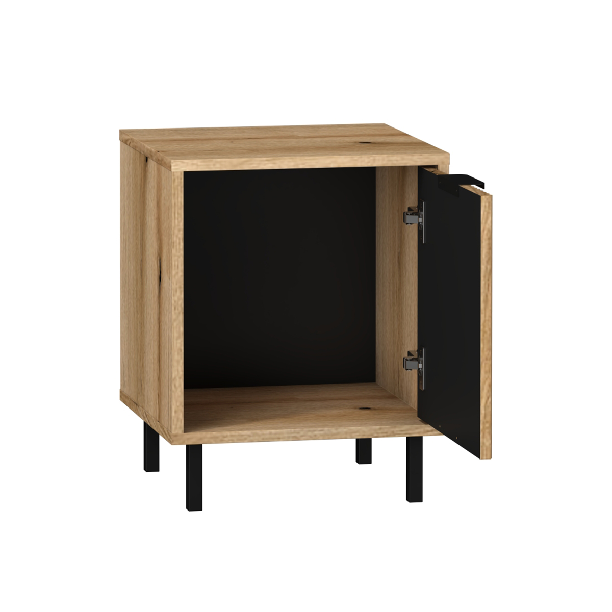 petits_meubles Chevet 1 porte Soly bois_2