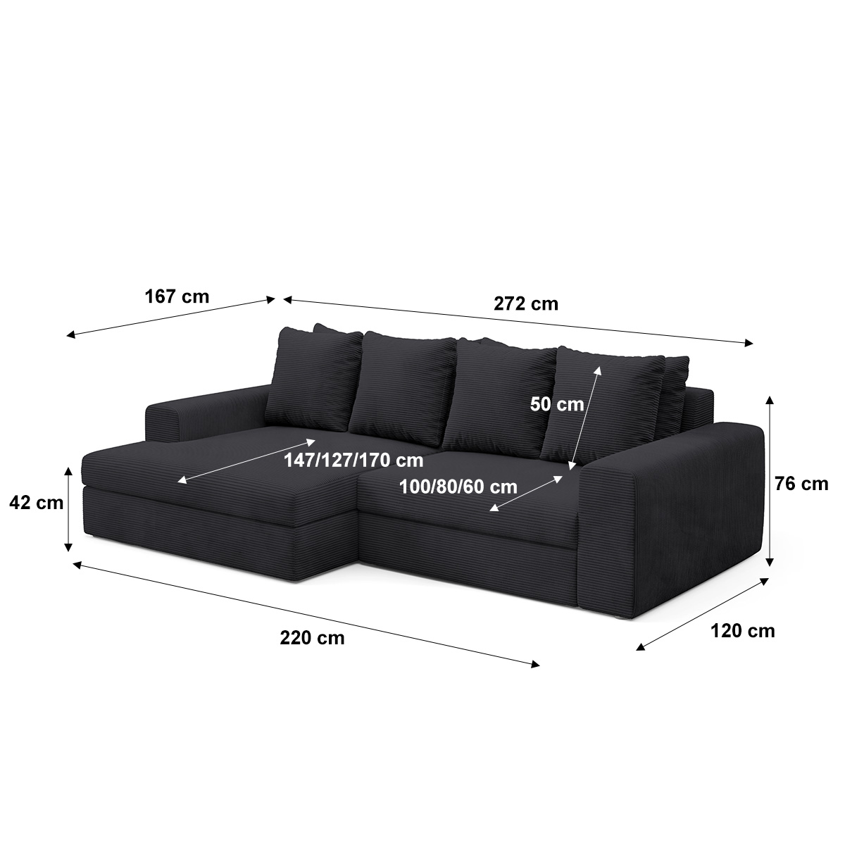 Petits-Meubles_Canapé_dangle_gauche_convertible_3_places_avec_coffre_Paola_Noir_6