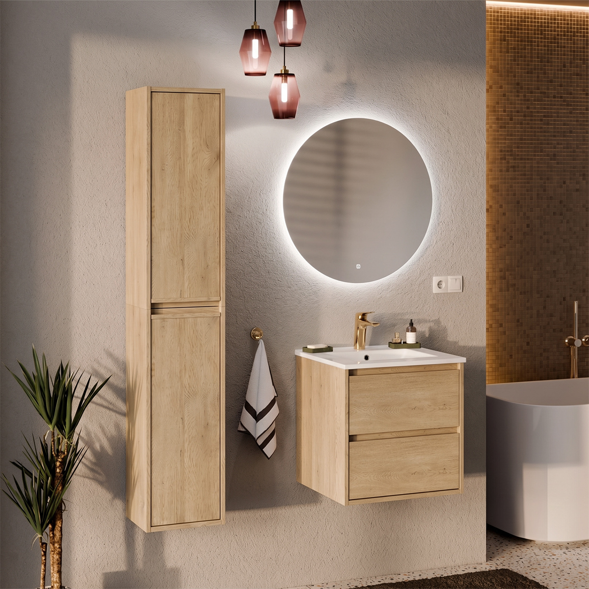 Cmd_Edme_bois_ensemble_meuble_simple_vasque_encastree_50cm_colonne