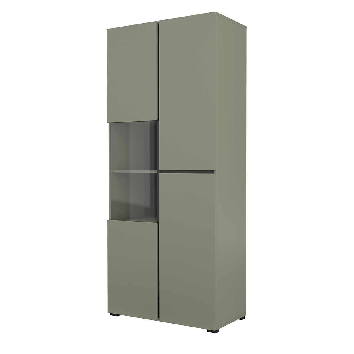 Vaisselier 2 portes Lilia Vert