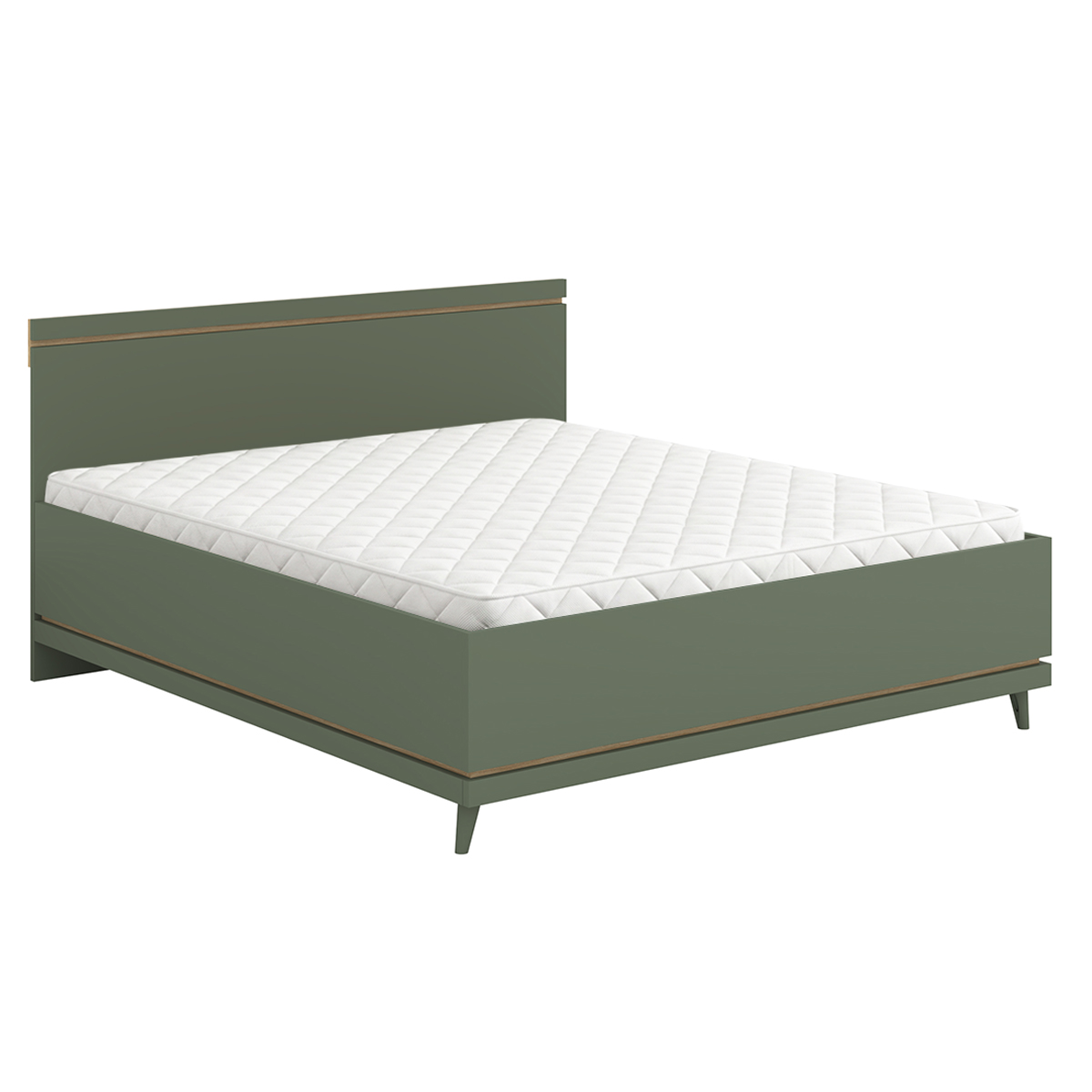 Lit 180x200 sommier inclus Sandy Vert