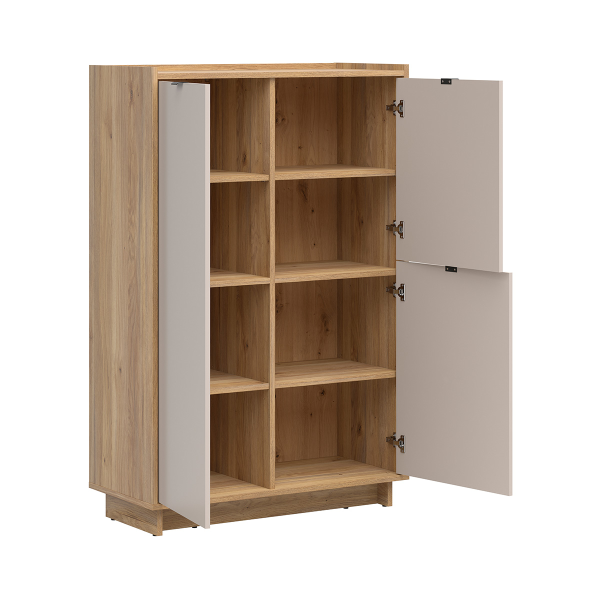 Petits-Meubles_Buffet_haut_3_portes_Donna_Cachemire_et_Bois_3