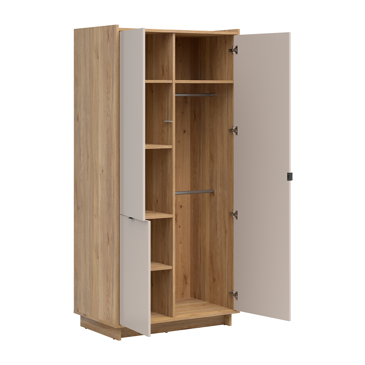 Petits-Meubles_Armoire_3_portes_Donna_Cachemire_et_Bois_3