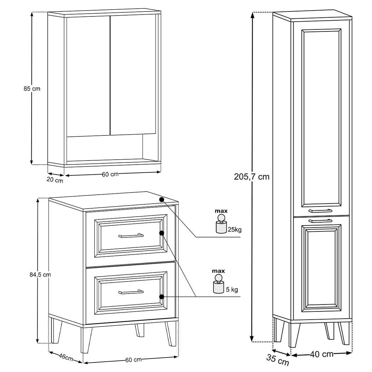 petits-meubles_salle_de_bain_moka_marron_fonce_60cm_pack_colonne_miroir_posee_mona_dimensions