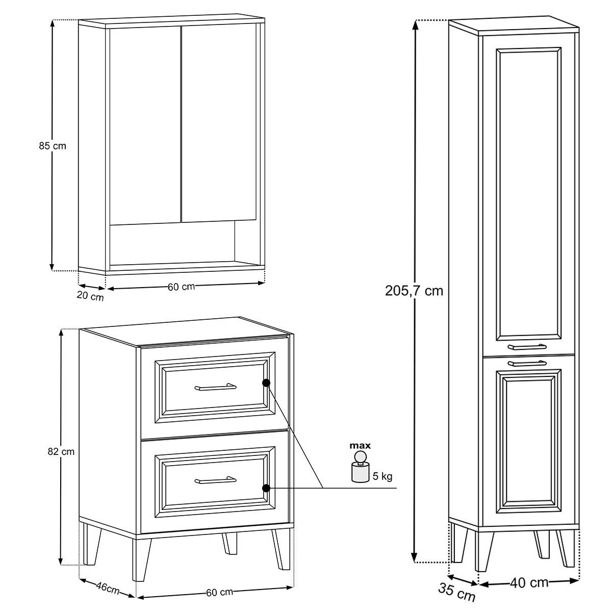 petits-meubles_salle_de_bain_moka_marron_fonce_60cm_pack_colonne_miroir_encastree_dimensions