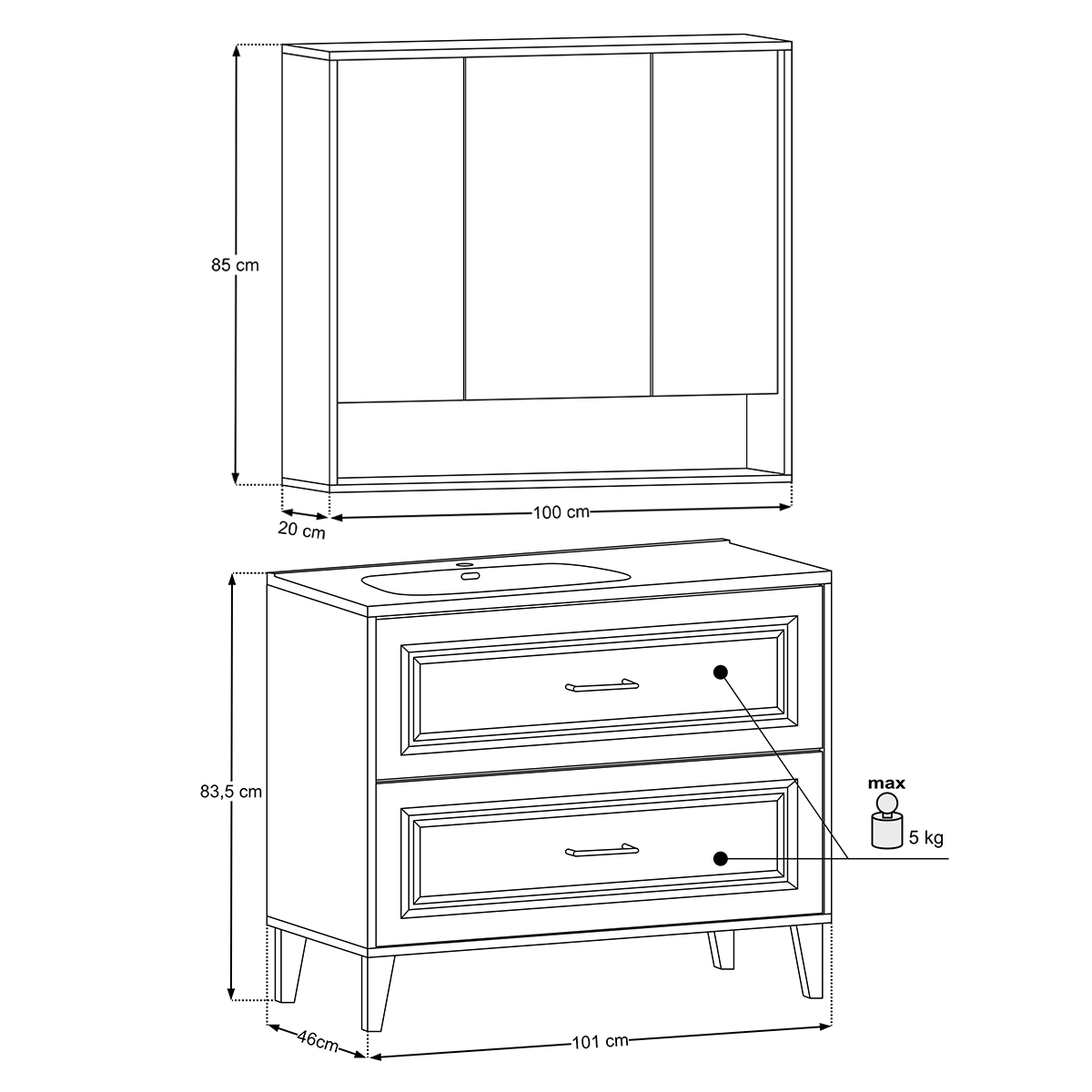 petits-meubles_salle_de_bain_moka_marron_fonce_100cm_pack_miroir_encastree_gauche_dimensions