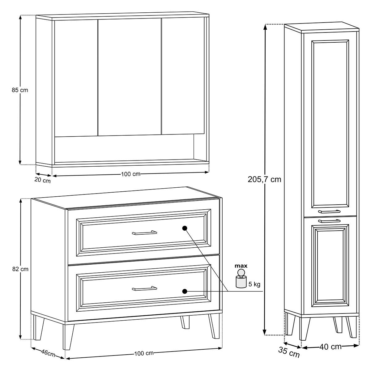 petits-meubles_salle_de_bain_moka_marron_fonce_100cm_pack_colonne_miroir_encastree_dimensions