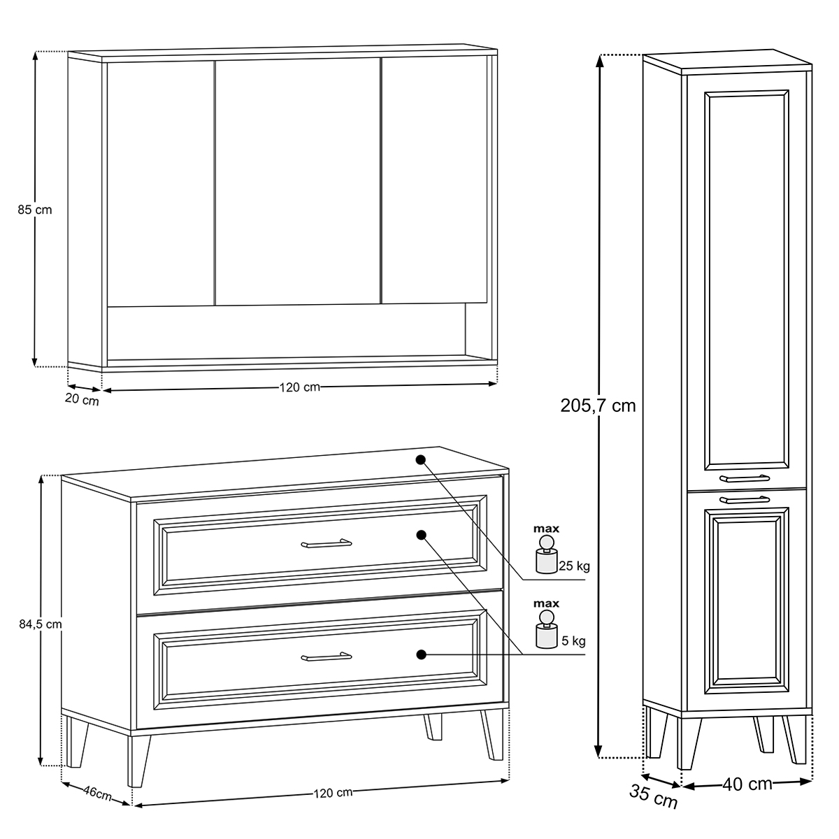petits-meubles_salle_de_bain_moka_marron_fonce_120cm_pack_colonne_miroir_posee_mona_dimensions