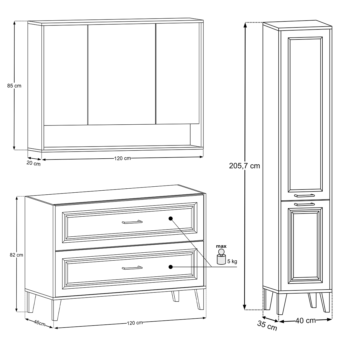 petits-meubles_salle_de_bain_moka_marron_fonce_120cm_pack_colonne_miroir_encastree_dimensions