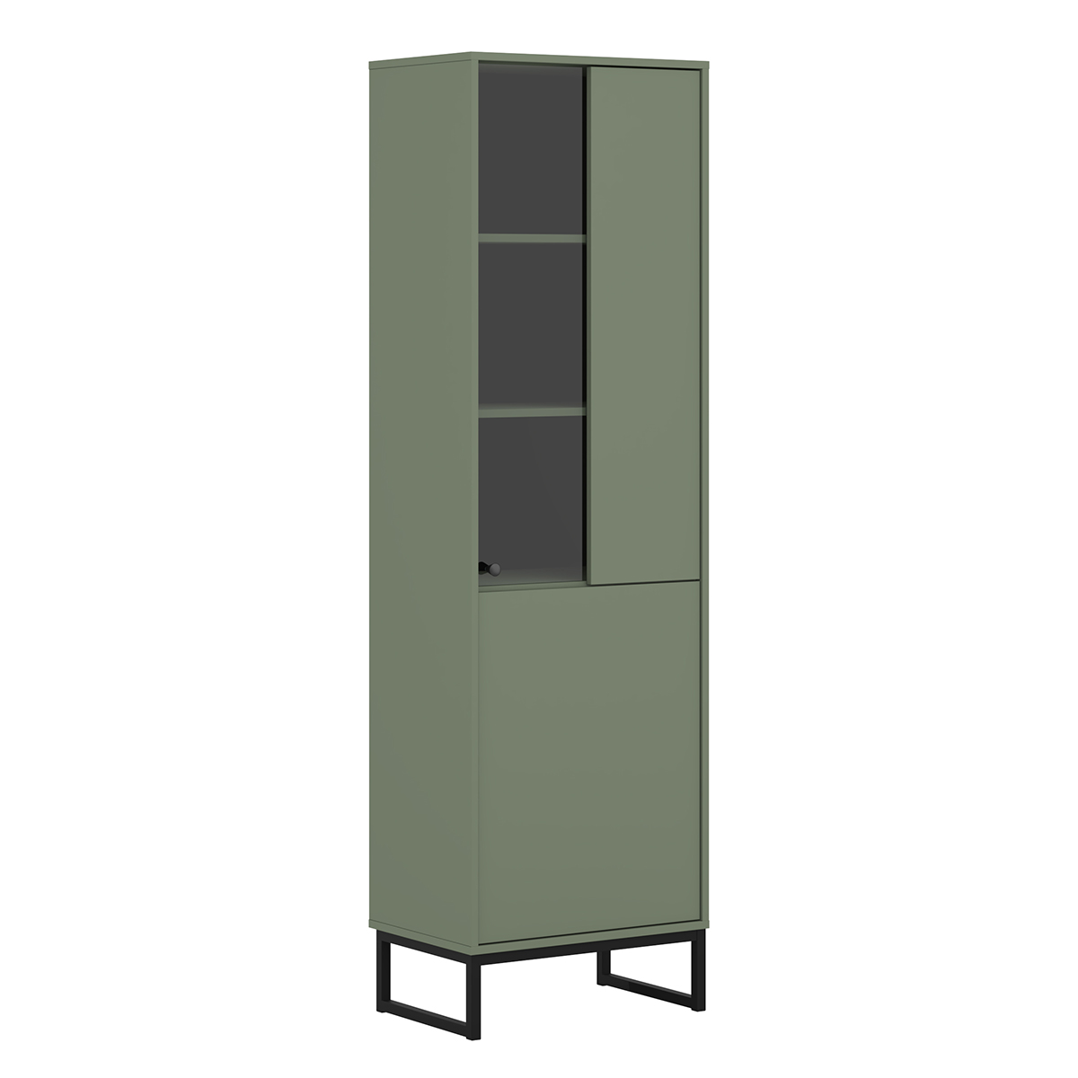 Vaisselier 2 portes Loa Vert