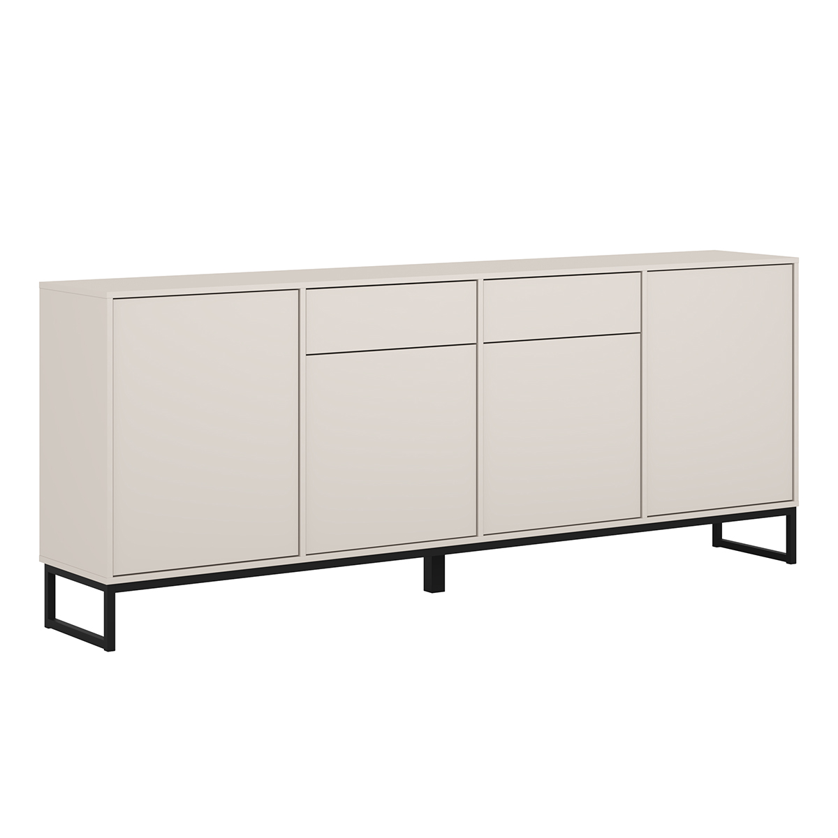 Buffet 4 portes 2 tiroirs Loa Cachemire
