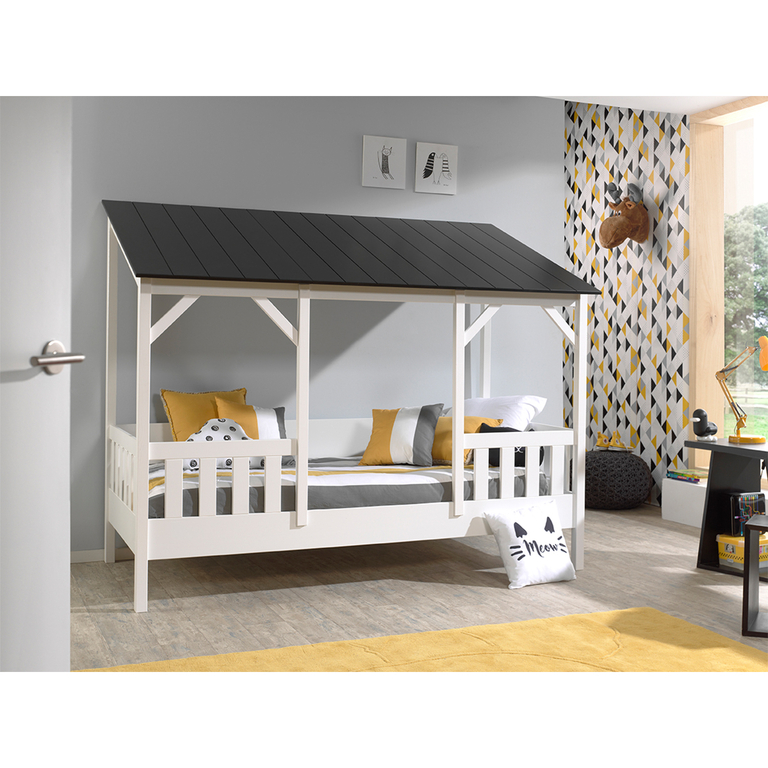 vipack-housebed-lit-cabane-90x200-blanc-et-noir-ambiance