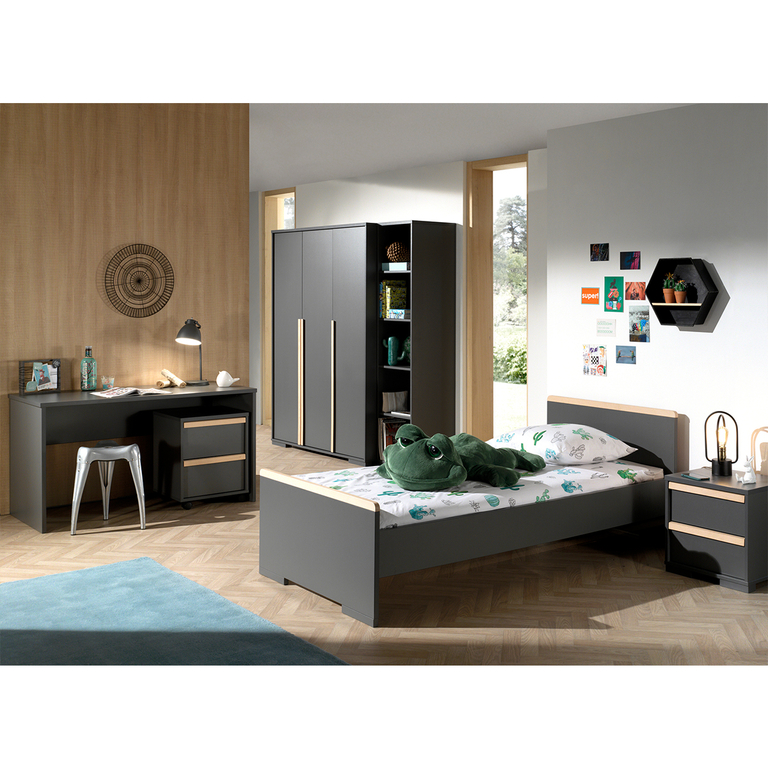 vipack-london-lit-90x200-chevet-2-tiroirs-armoire-3-portes-bureau-caisson-bibliotheque-anthracite