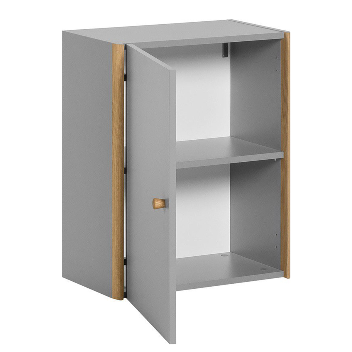 Armoire murale 64H Vox Nature Gris Salon/Armoire petitsmeubles