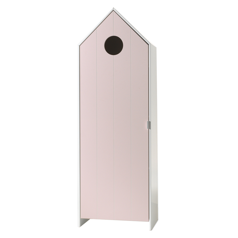 Armoire 1 porte Vipack Casami - Rose