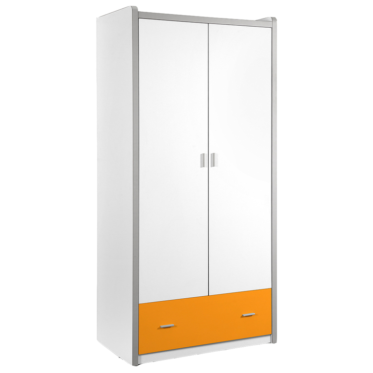 vipack-bonny-armoire-2-portes-orange