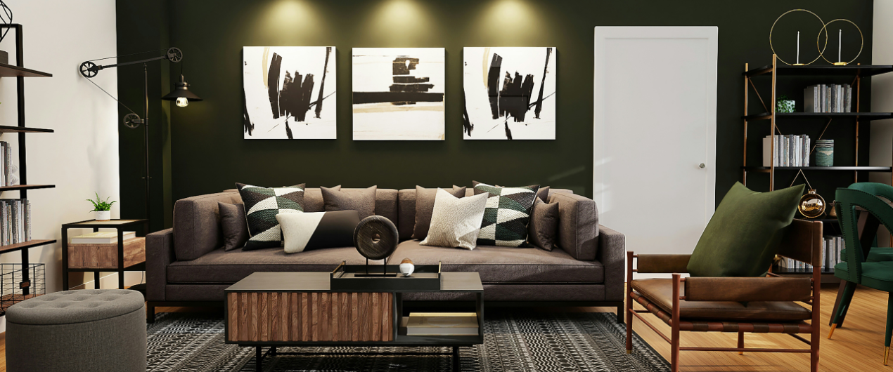 petits meubles blog salon teintes sombres