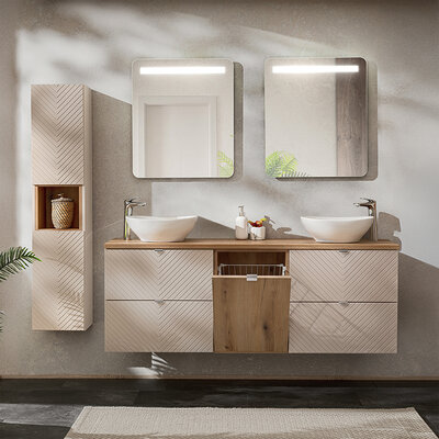 manoa-cachemire-bois-salle-de-bain-pack-160cm-double-vasque-posee-panier-linge-ambiance