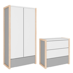 bellamy-pinette-blanc-gris-pack-commode-armoire-2p