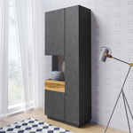 andrea_2484GY12_vitrine_2_portes_ouverture_gauche_gris_bois_3