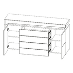 WHK-3_teo_blanc_gris_buffet_2_portes_4_tiroirs_2