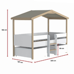 Weber_Kayla_bois_blanc_lit_cabane_tiroirs_dimensions_90x200