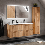 adriel-bois-chene-salle-de-bain-meuble-vasque-double-encastre-ambiance-120cm-colonne-1