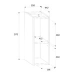gaia_dimensions_meuble_sous_vasque_niche_20cm