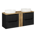 riva-noir-salle-de-bain-140cm-meuble-double-vasque-plan-bois-2-tiroirs-1