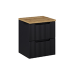 riva-noir-salle-de-bain-50cm-meuble-sous-vasque-plan-bois-2-tiroirs-1