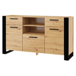 Nouka_bois_buffet_3portes_2tiroirs_1