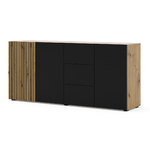 Nera_bois_noir_buffet_3portes_3tiroirs_1