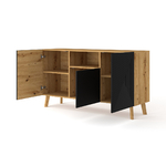 Nexa_bois_noir_buffet_3portes_2