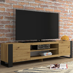 Gani_bois_noir_meuble_TV_188cm_ambiance
