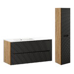 elora_noir_salle_de_bain_pack_120cm_2_tiroirs_meuble_vasque_encastree_gauche_go2_120cm_1