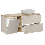 Alba_beige_salle_de_bain_140cm_niche_panier-linge_meuble_simple_vasque_SMILE50_3