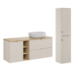 Alba_beige_salle_de_bain_pack_140cm_niche_panier-linge_meuble_simple_vasque_SMILE50_1