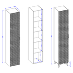 Cléa_colonne_dimensions
